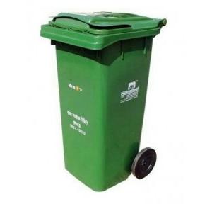 Nilkamal Wheel Garbage Waste Bin 725x580x1075mm, 240 Ltr (Green)