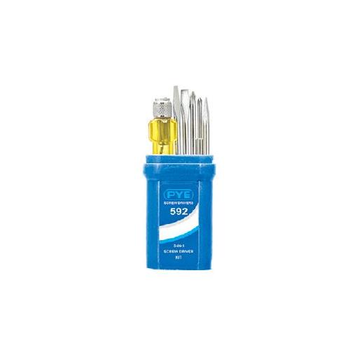 Pye 5 in 1 Screwdriver Kit With Neon Bulb (500v), PYE-592