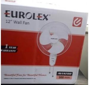Eurolex Wall Fan 300mm Copper Coil With PVC Body