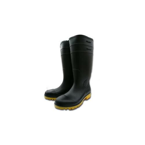 Oil Resistant Rubber Long Safety Boot, Size: 6