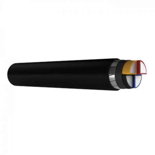 Polycab Aluminium Flat Strip Armoured HT Cable XLPE Insulated 3.3 KV(E)/3.3 KV(UE) 1000 Sqmm 1 Core, 1mtr