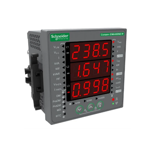 Schneider Multifunction Meter EM6400NG Class Accuracy Cl1.0, POP, METSEEM6400NGPOCL1
