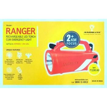 Andslite Ranger High Focused Rechargeable LED Torch