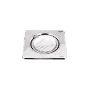 Chilly SS Sanitroking Square Classic with Hinge Matt Finish Drain Jali 4-5 Inch, SK-SCH-153