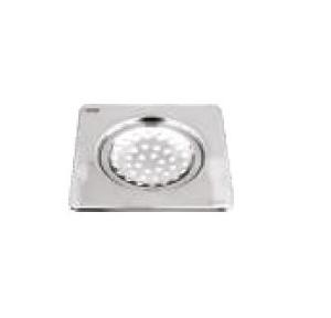 Chilly SS Sanitroking Square Matt Finish Drain Jali 4-5 Inch, SK-S-153