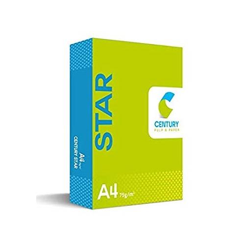 Century Star Copier Paper A4 Size 75 GSM, 500 Sheets