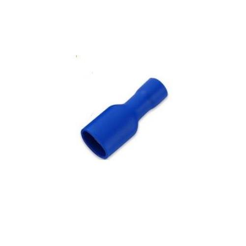 Kapson Insulated Female Disconnector 1.5-2.5 Sqmm(4.0Wx8.5L), FRD2-156 (Blue)