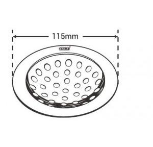 Chilly SS Pisto Super Matt Finish Drain Jali, PS-115