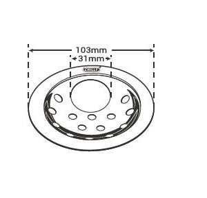 Chilly SS Pisto Super Gypsy Gloss Finish Drain Jali, PS-G-103