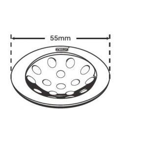 Chilly SS Pisto Super Matt Finish Drain Jali, PS-55