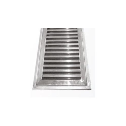 Chilly SS Gloss Finish Rail Grating+Frame+Screw, RLG-300150