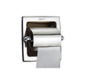 Chilly Toilet SS Paper Holder Concealed With Cutter Matt Finish, TPH-CC