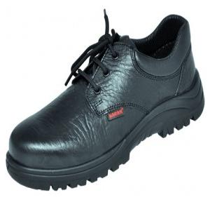 Karam Workman Leather Safety Shoes Size 7 Black FS05