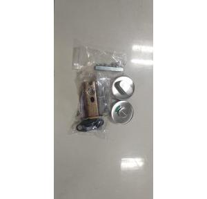 Dorma Tubular Dead Bolt WC Indicator Satin Stainless Steel, TDB300