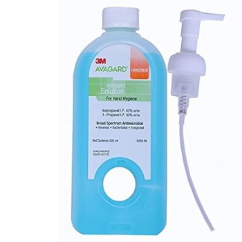 3M Avagard Hand Sanitizer Handrub 500ml Blue