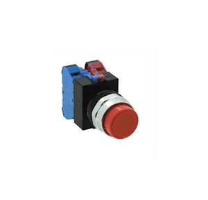 C&S Indicator Lamp Push Type NO-NC Block (Red)
