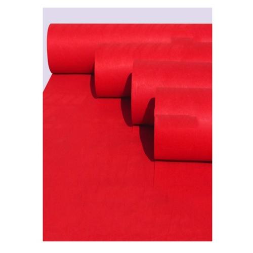 Red Carpet Synthetic Fabric, 6x20 ft