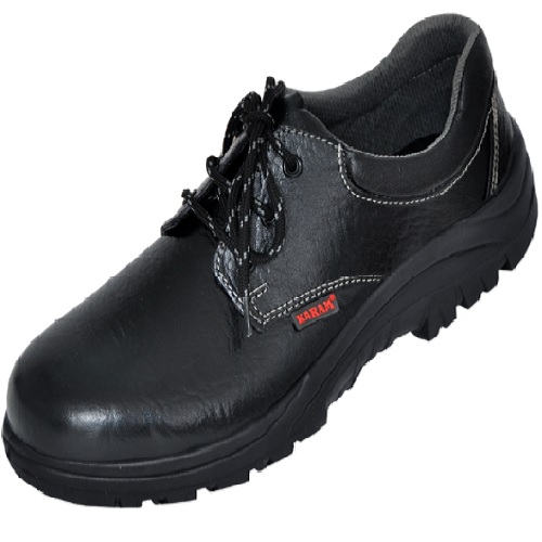 Karam FS 02 Gripp Series Black Steel Toe Safety Shoes, Size: 11