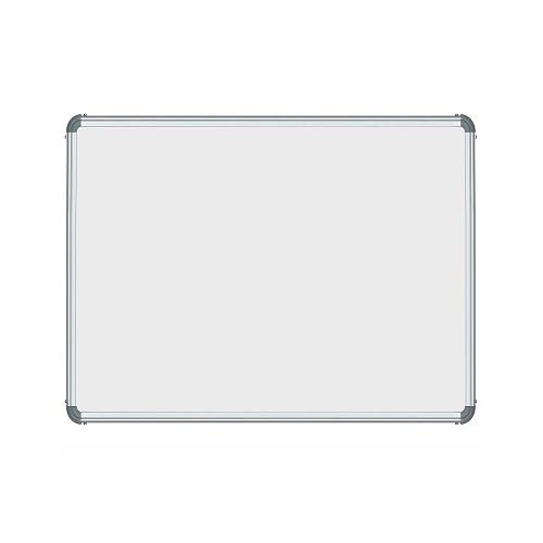 Aluminium Frame Non Magnetic White Board Round Corner, 5x4 ft