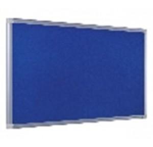 Aluminium Frame Non Magnetic Soft Board Round Corner, 4x3 ft