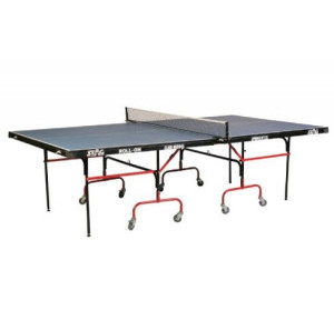 Stag Club With 75 mm Wheels & Levelers 19 mm Top Table Tennis Table 2740x1525x760 mm, TTIN 120