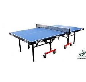 Stag International T.T.F.I. Approved Top 25mm Pre laminated 100mm Wheels Table Tennis Table 2740x1525x760 mm, TTIN 80