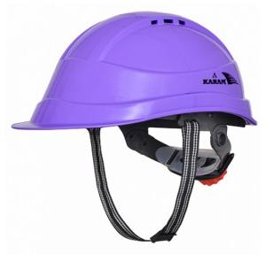 Karam PN542 Ventilation Ratchet Type Violet Safety Helmet