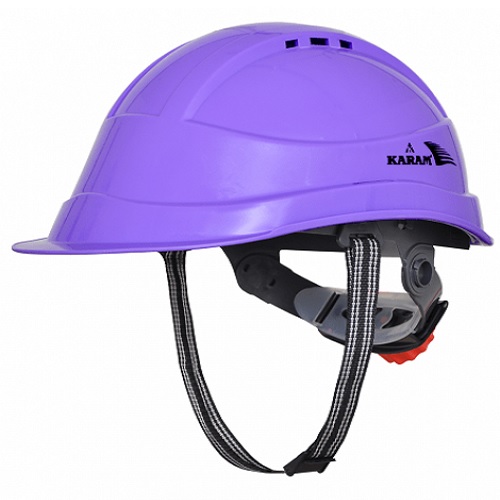 Karam PN542 Ventilation Ratchet Type Violet Safety Helmet