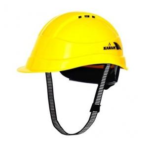 Karam PN542 Ventilation Ratchet Type Yellow Safety Helmet