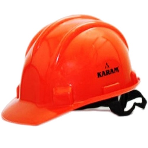 Karam PN521 Ratchet Type Orange Safety Helmet