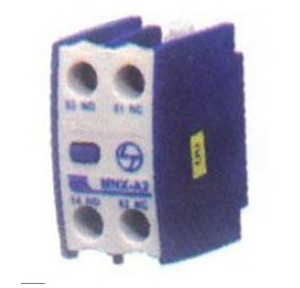L&T Add-on Auxiliary Contact Block 2NO+2NC, CS90696