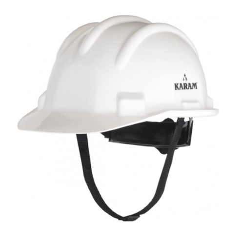 Karam Safety Helmet PN521 Ratchet Type White