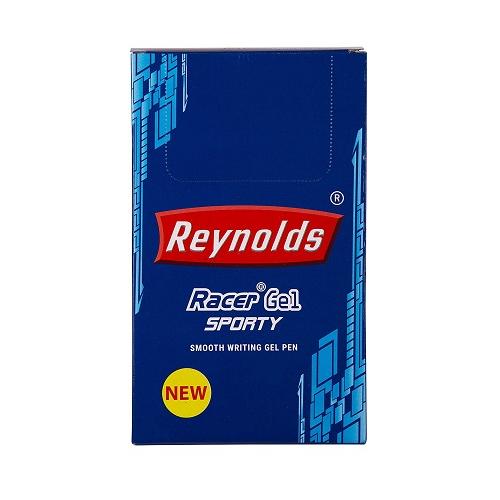 Reynolds Racer Gel Pen Blue (Pack of 20)