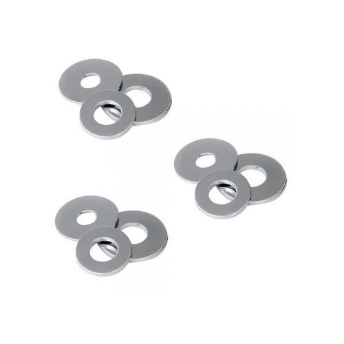 M5 Metric Washer Outer Dia: 12mm, Inner Dia: 5mm, Thickness: 1.2mm (Pack of 100 Pcs)
