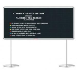 Alkosign Display Peg Board & Pedestal Stand 900x1500 mm, ASB 90150