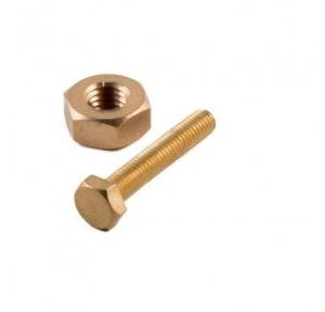 Brass Nut Bolt, 6x50mm