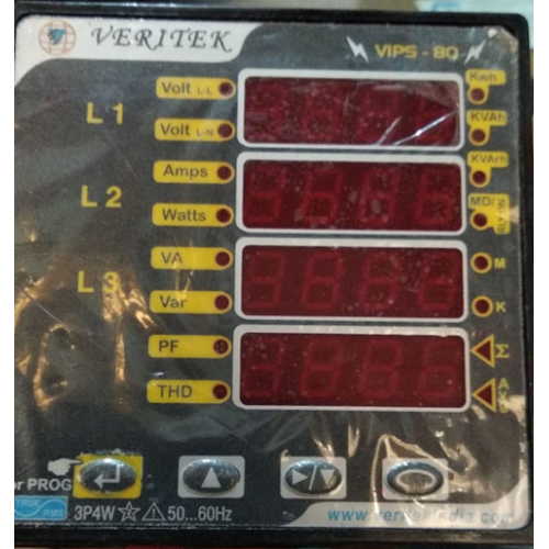 Veritek LED Meter 4 Wire 3 Phase 3P 4W 50-60Hz, M9