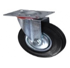 Trolley Wheel Cast Iron Caster With Base 6 Inch