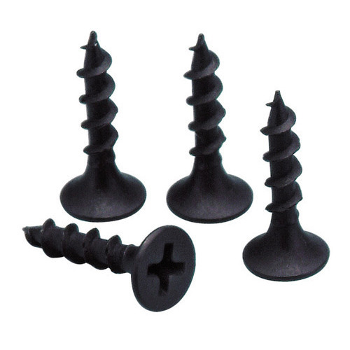 Gypsum Screw Black, 1 1/2 Inch