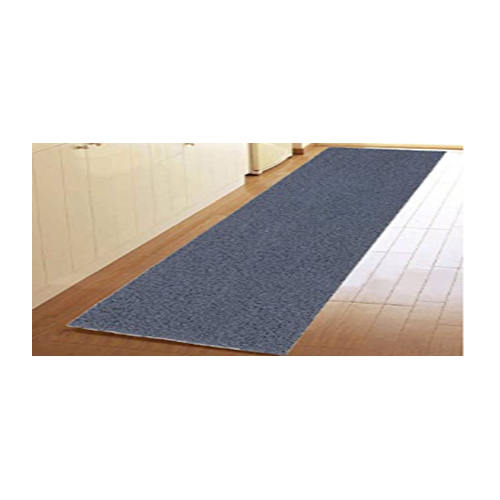 Kuber Rubber Floor Door Mat 2x6 Feet (Grey)