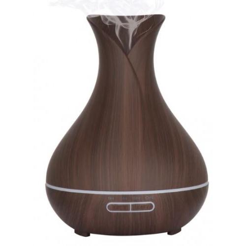 ReNe-Maurice Wooden Style Ultrasonic Aroma Electronic Diffuser 400ml with Free Essential Oil 15ml