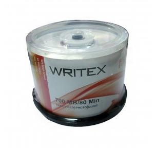 Writex CD-R Spindle 700MB/80min (Pack of 50 Pcs)