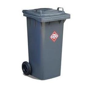 Otto Dustbin With Wheel Plastic HDPE 120 Ltr 19.2x37.6 Inch
