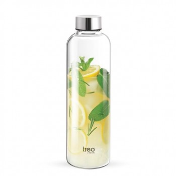 Treo By Milton Clarion Borosilicate Glass Water Bottle 760ml