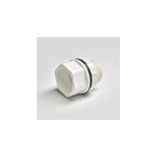 Astral Tank Adaptor M0528010205 Aquarius Socket Type With ThreadxSpigot SCH-80 UPVC 40mm