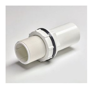 Astral Tank Adaptor M052806503 With Thread x SPIGOT SCH-80 UPVC 25mm