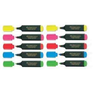 Faber Castell Highlighter Textliner Assorted Color (Pack of 10 Pcs)