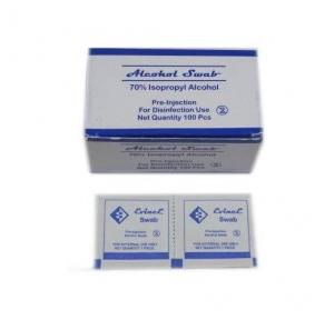 Alcohol Swab 70% IPA Pack of 100 Pcs