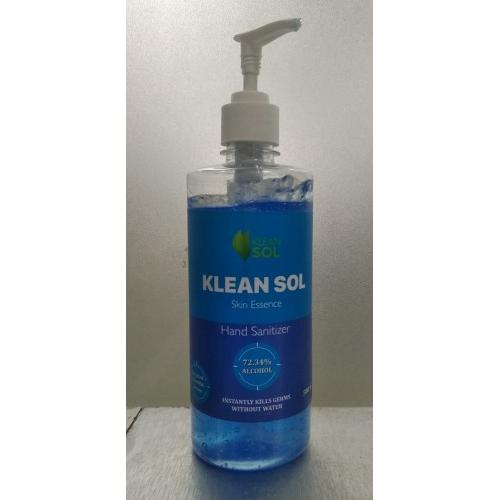 Klean Sol Hand Sanitizer With 72.34%  Alcohol Based 500ml