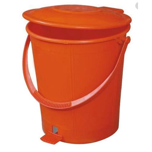 Plain Dustbin Colour: Red Blue Yellow Green Plastic 5 Ltr